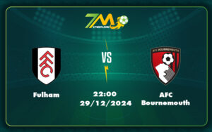 fulham afc bournemouth 29 12 ngoai hang anh 1 - Soi kèo Fulham vs AFC Bournemouth Cuộc chạm trán hứa hẹn bùng nổ