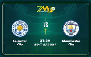 leicester city manchester city 29 12 ngoai hang anh 1 - Nhận định soi kèo trận Leicester City vs Manchester City Đối thủ chênh lệch cơ hội nào cho đội nhà