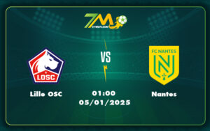 lille osc nantes 05 01 ligue 1 1 - Soi kèo Lille OSC vs Nantes Cơ hội gia tăng điểm số cho đội chủ nhà